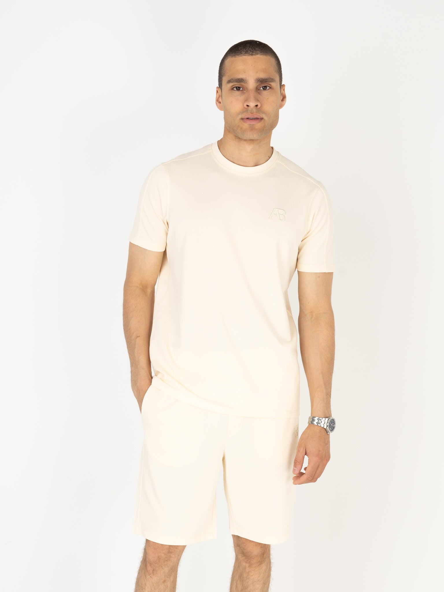 Prime Set Tee | White Swan