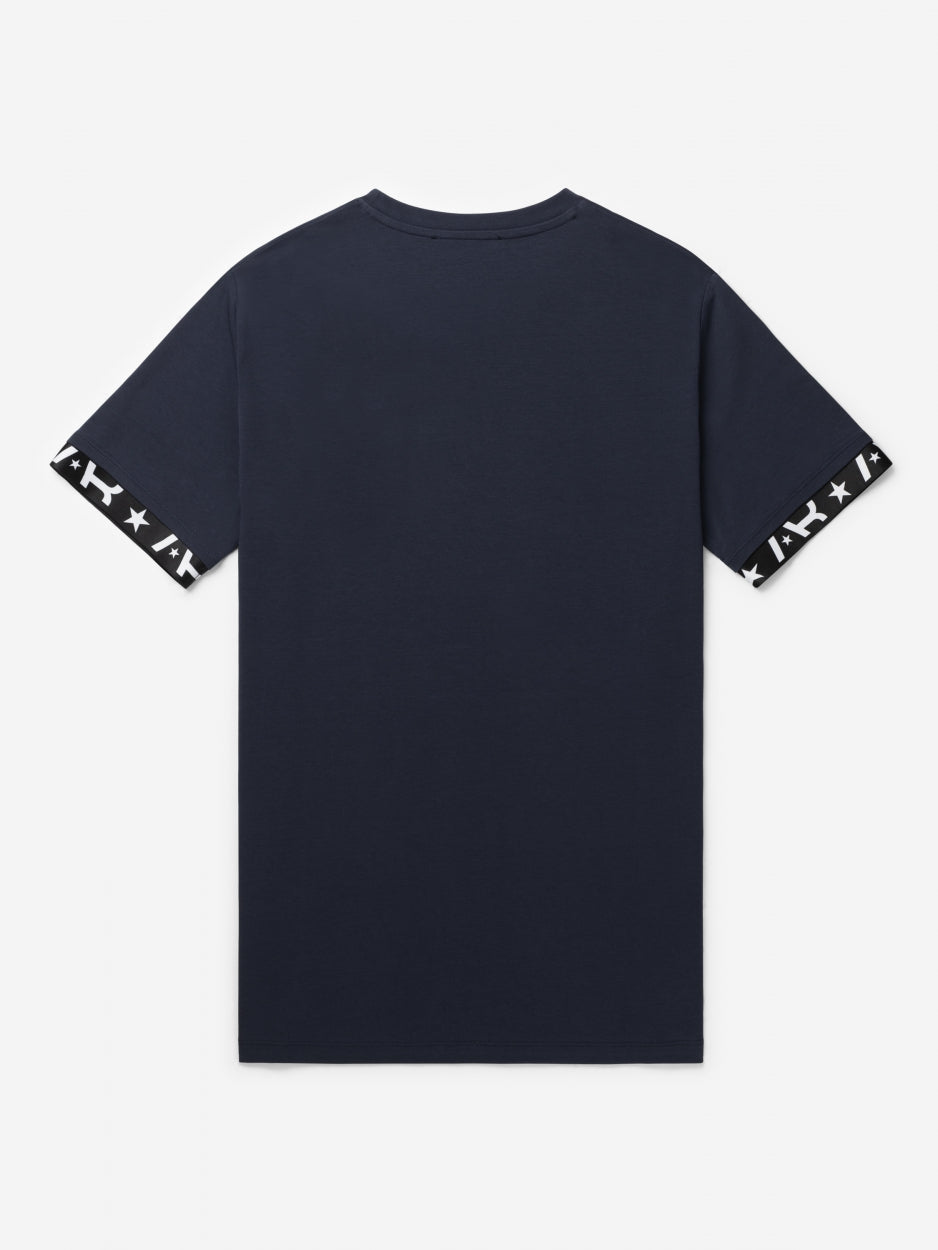Flag Tee | Blueberry