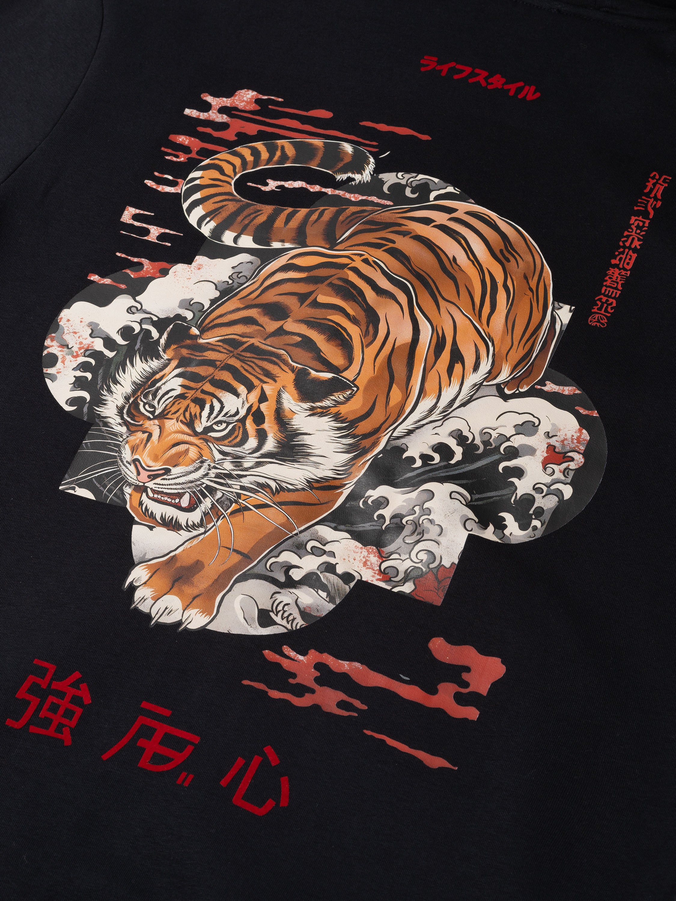 Ink Vest (Tiger) | Jet Black