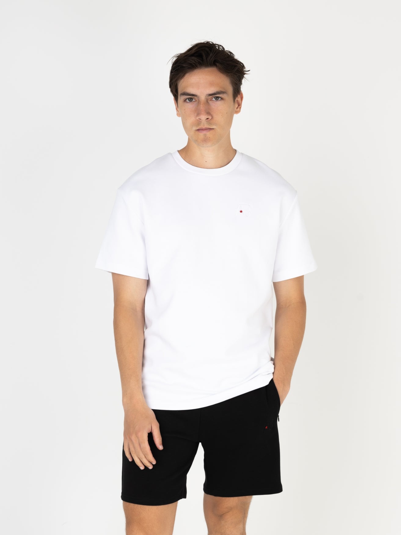 Basic Regular-Fit Tee | Bright White