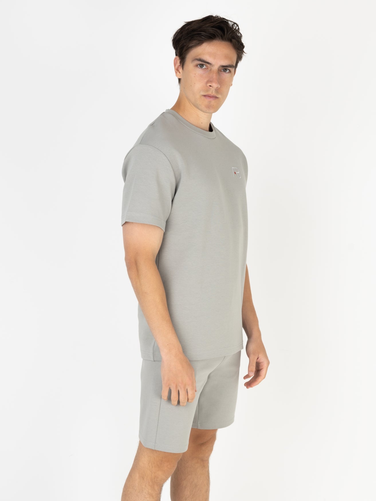 Basic Regular-Fit Tee | Limestone