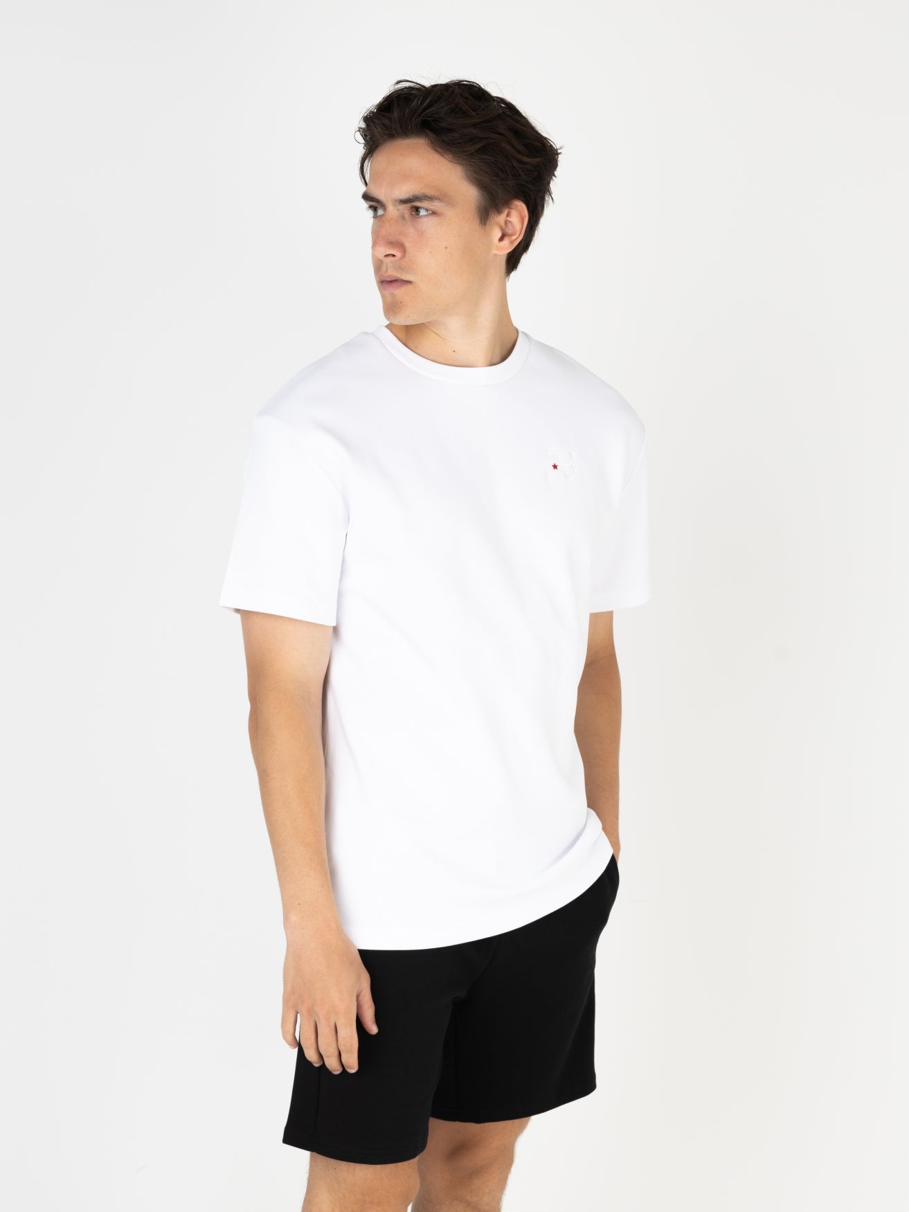 Basic Regular-Fit Tee | Bright White
