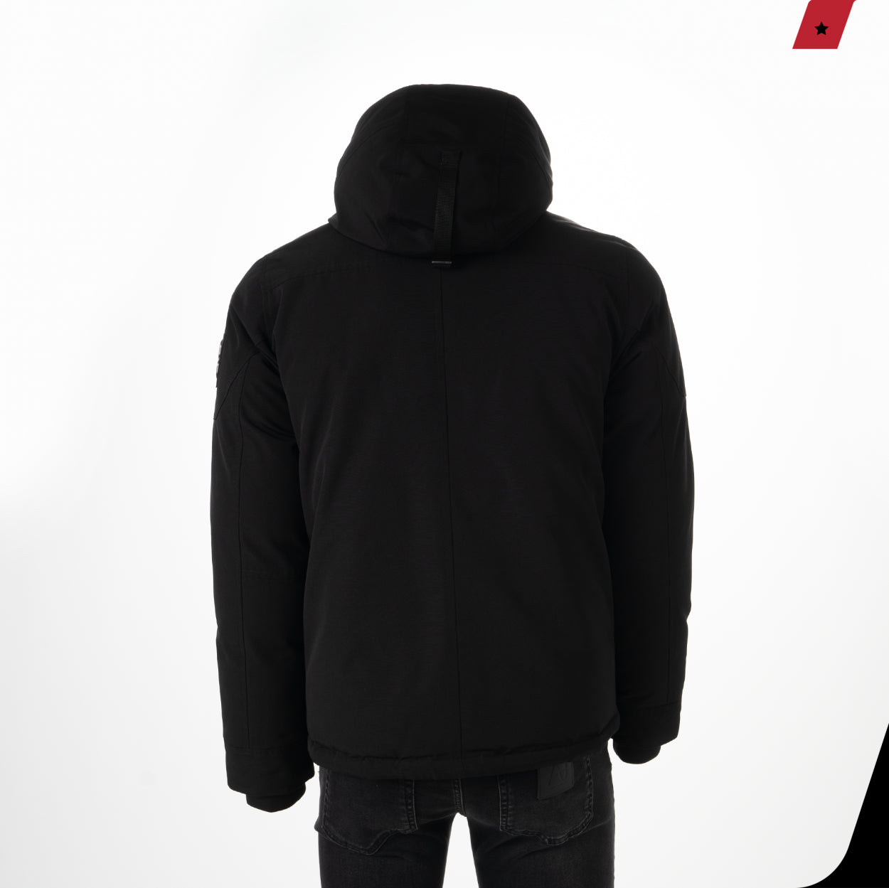 Parka Jacket Kort | Black - AB Lifestyle