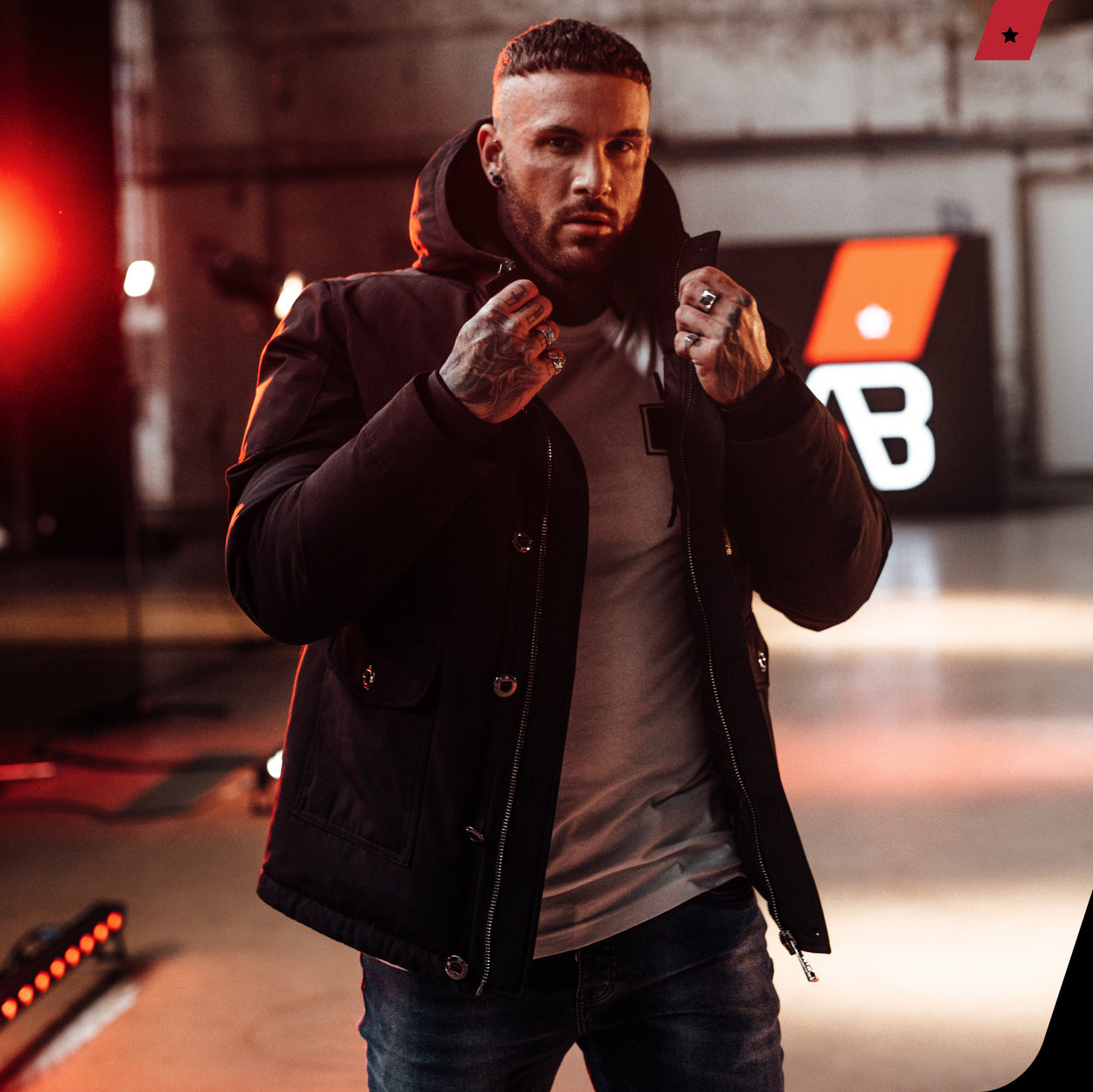 Parka Jacket Kort | Black - AB Lifestyle