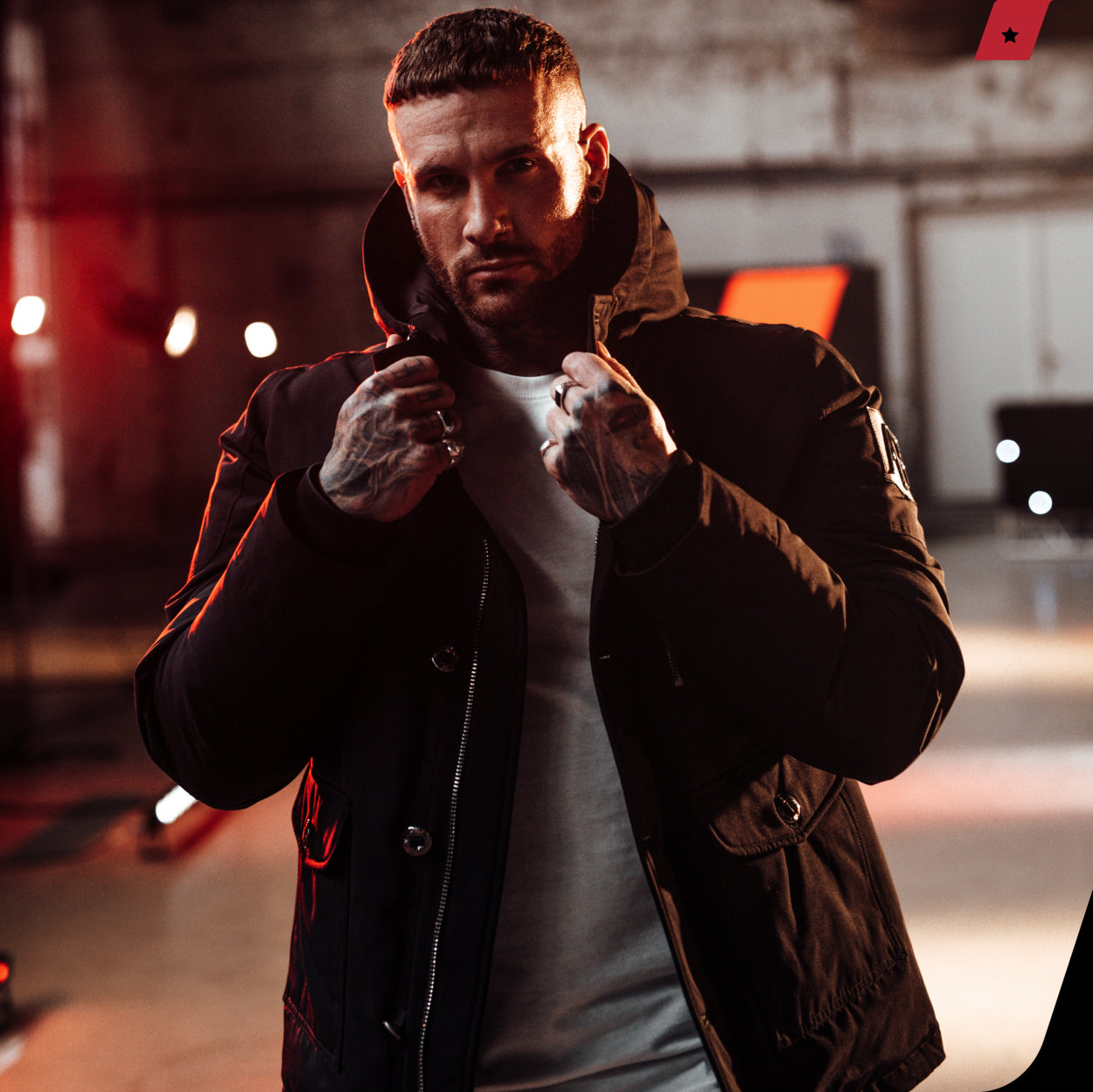 Parka Jacket Kort | Black - AB Lifestyle