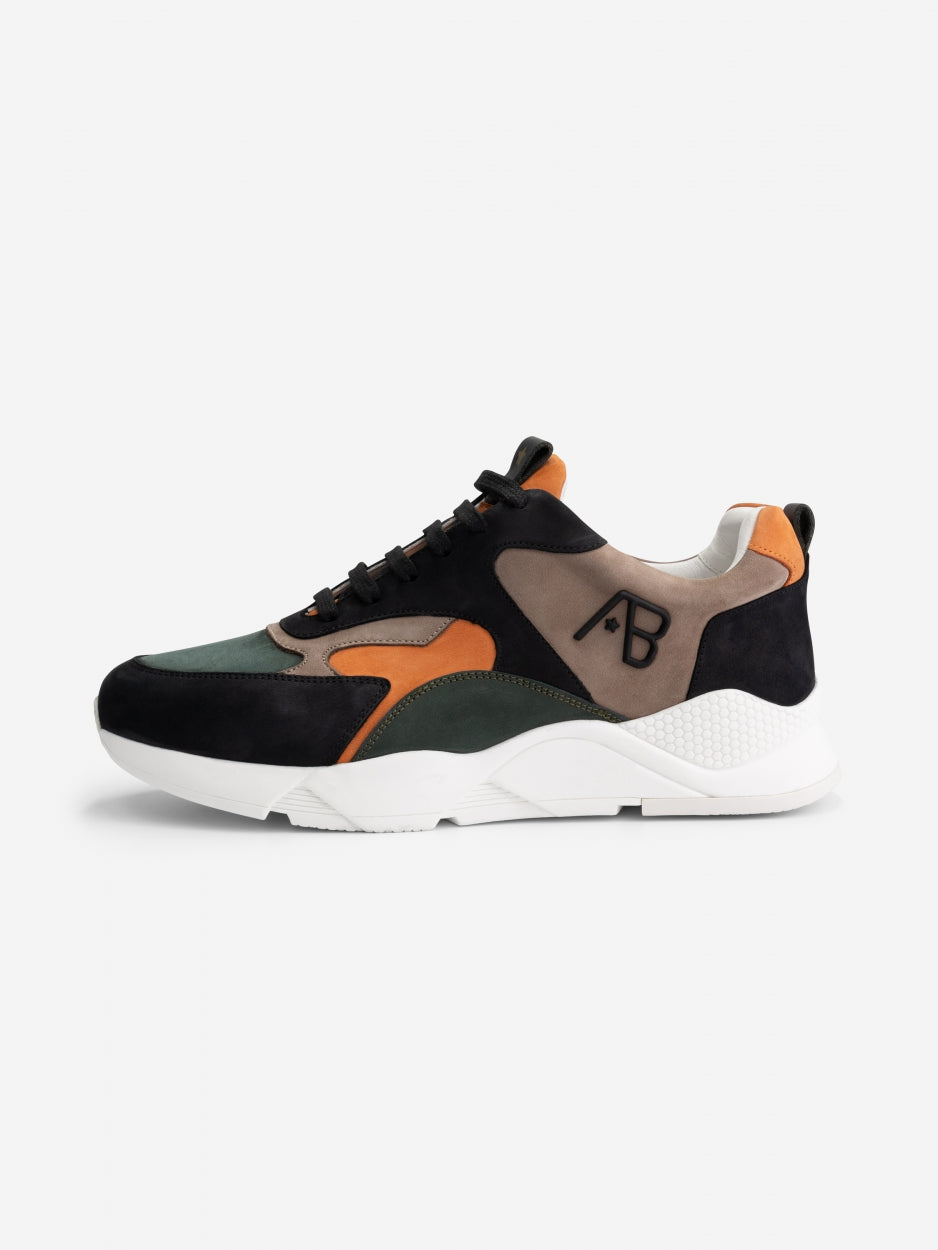 Runners | Dark Green Orange - AB Lifestyle