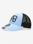 2Tone Retro Trucker Cap | Cornflower Blue