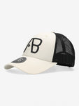 2Tone Retro Trucker Cap | White Swan