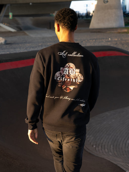 Art Crewneck | Jet Black