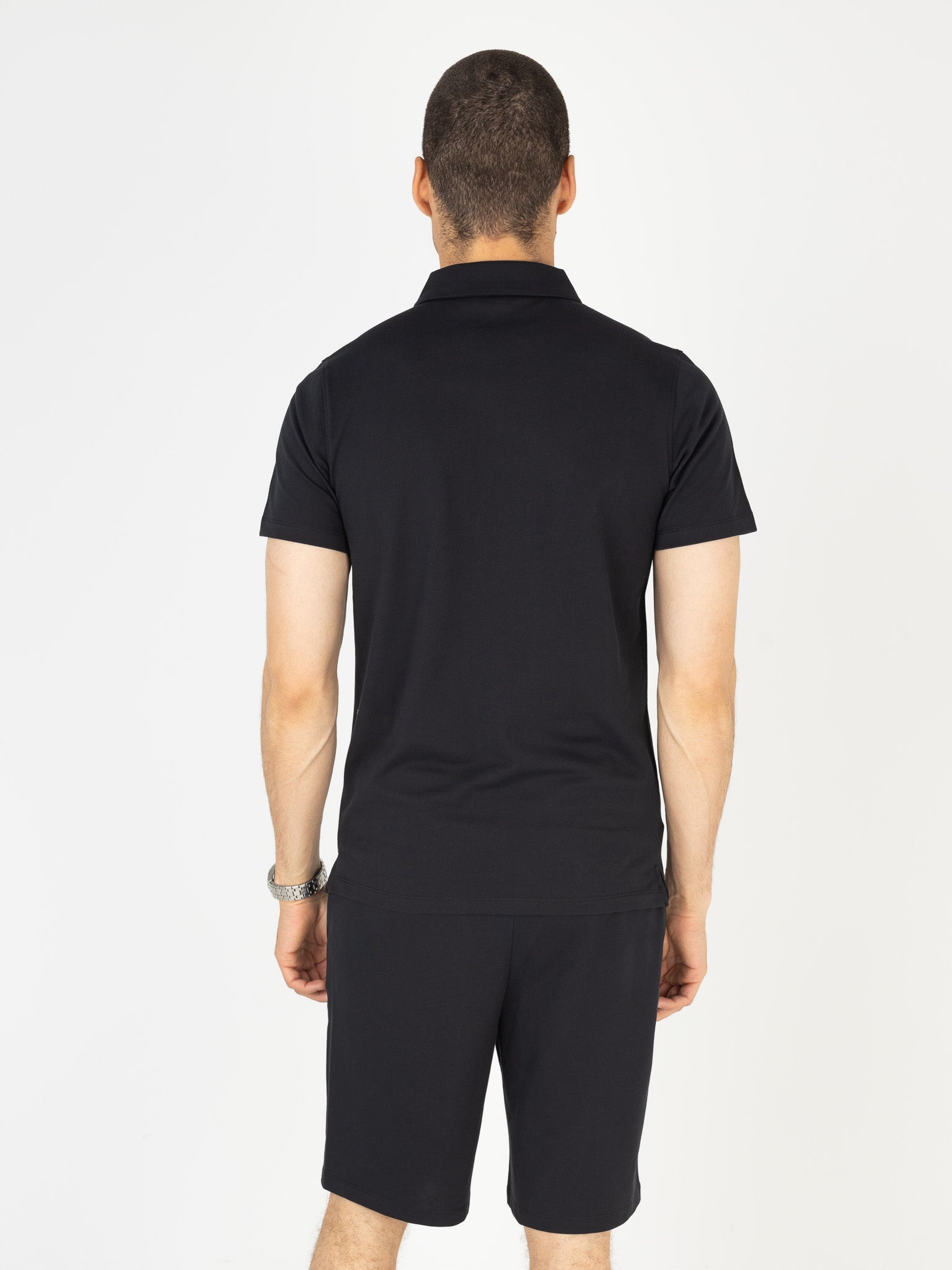 Prime Set Polo | Jet Black