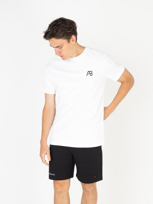 Ink Tee (Koi) | Bright White