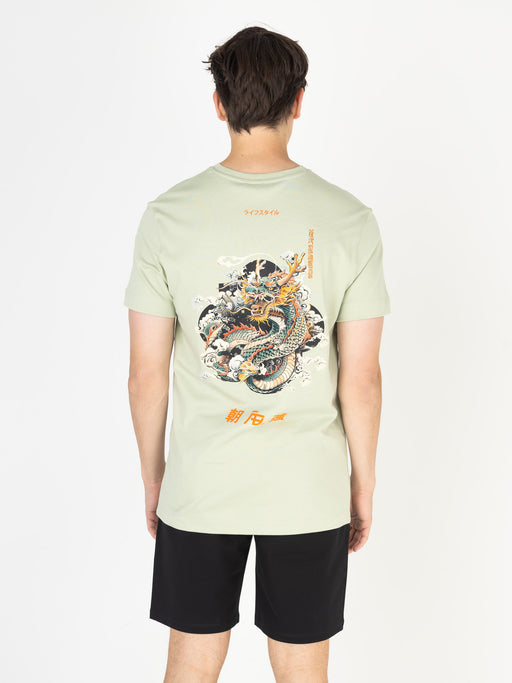 Ink Tee (Dragon) | Desert Sage