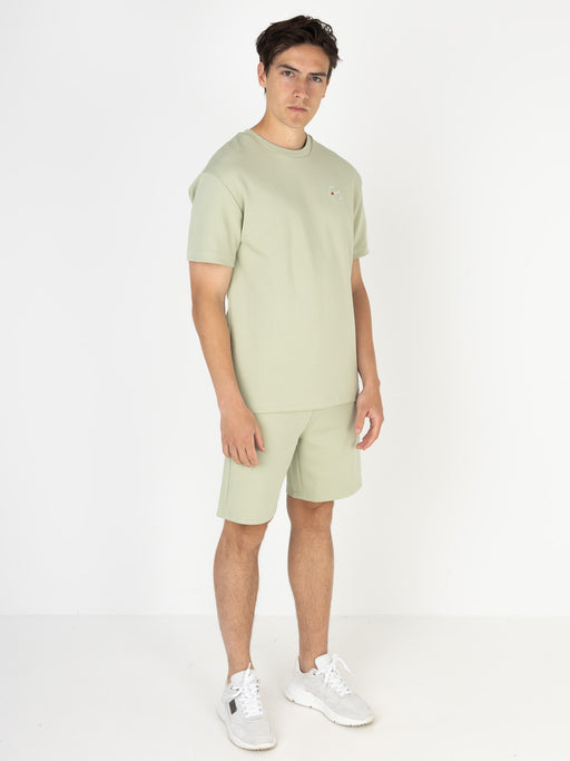 Basic Regular-Fit Tee | Sage Green