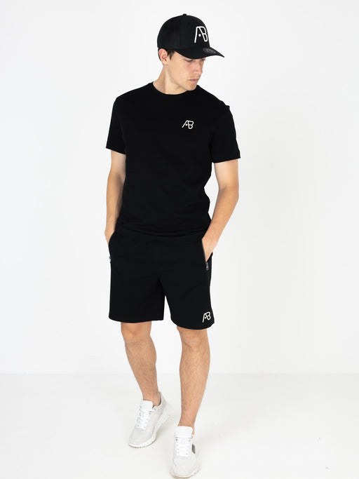 Festival Tee | Jet Black / White Swan