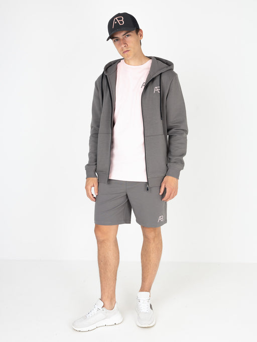 Festival Vest | Charcoal / Almond Blossom