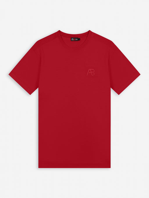 Basic Slim-Fit Tee | True Red