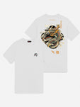 Ink Tee (Dragon) | Bright White