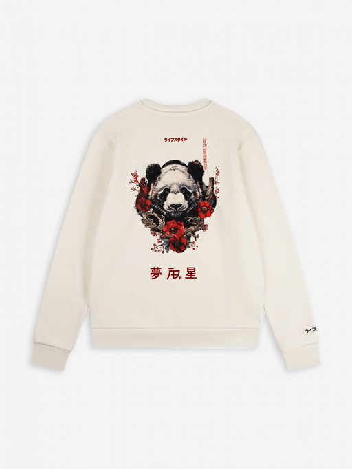 Ink  Crewneck (Panda) | White Swan