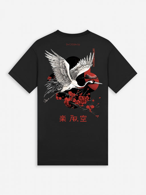 Ink Tee (Crane) | Jet Black