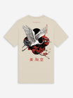 Ink Tee (Crane) | Sand Dollar