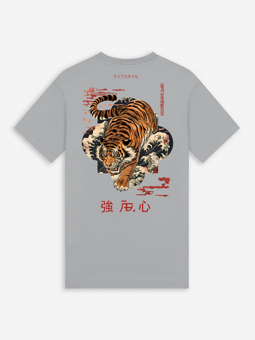Ink Tee (Tiger) | Ultimate Grey