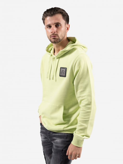 Slim-Fit Metal Hoodie | Lettuce Green