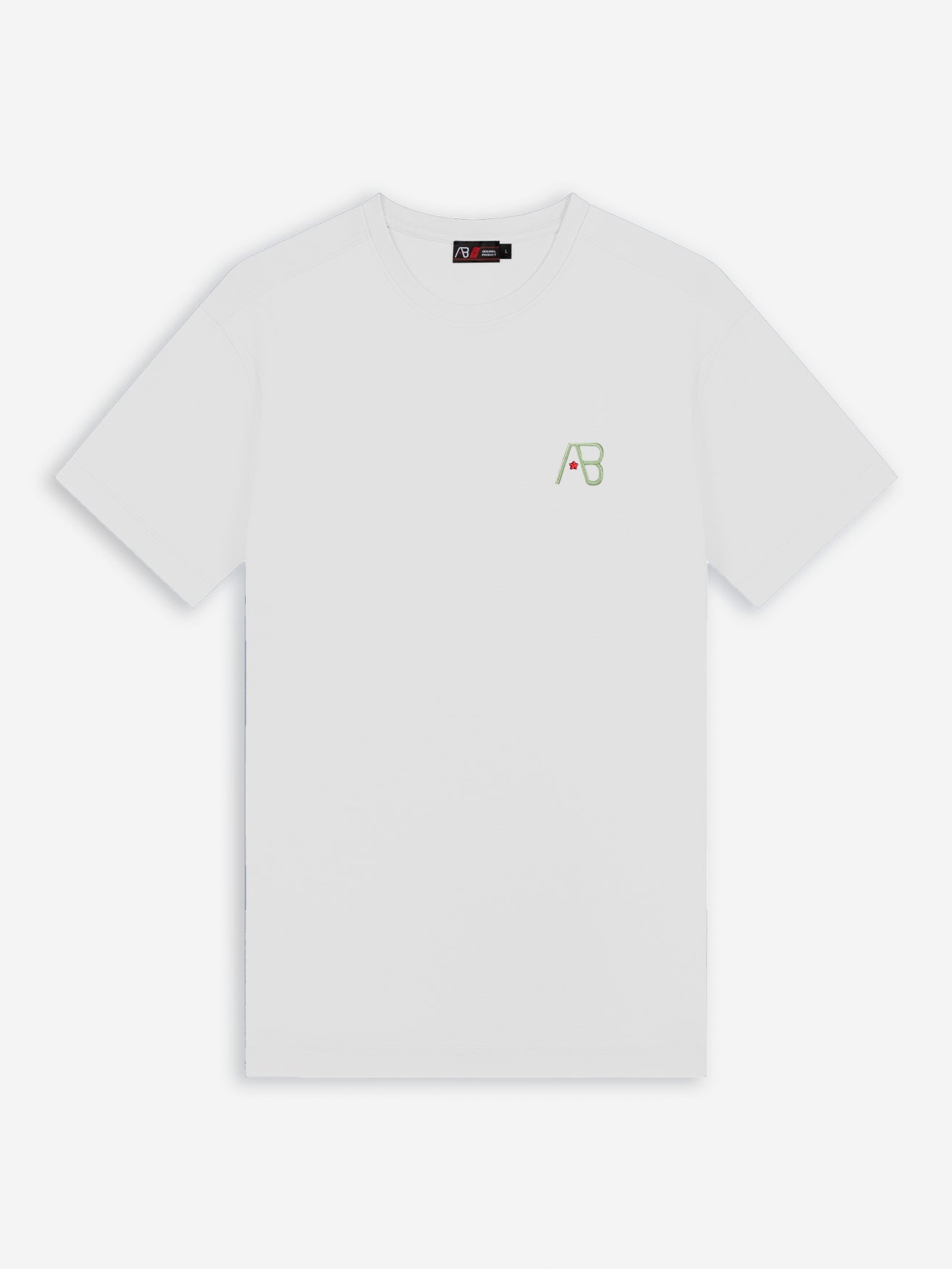 Ink Tee (Ocean) | Bright White / Desert Sage