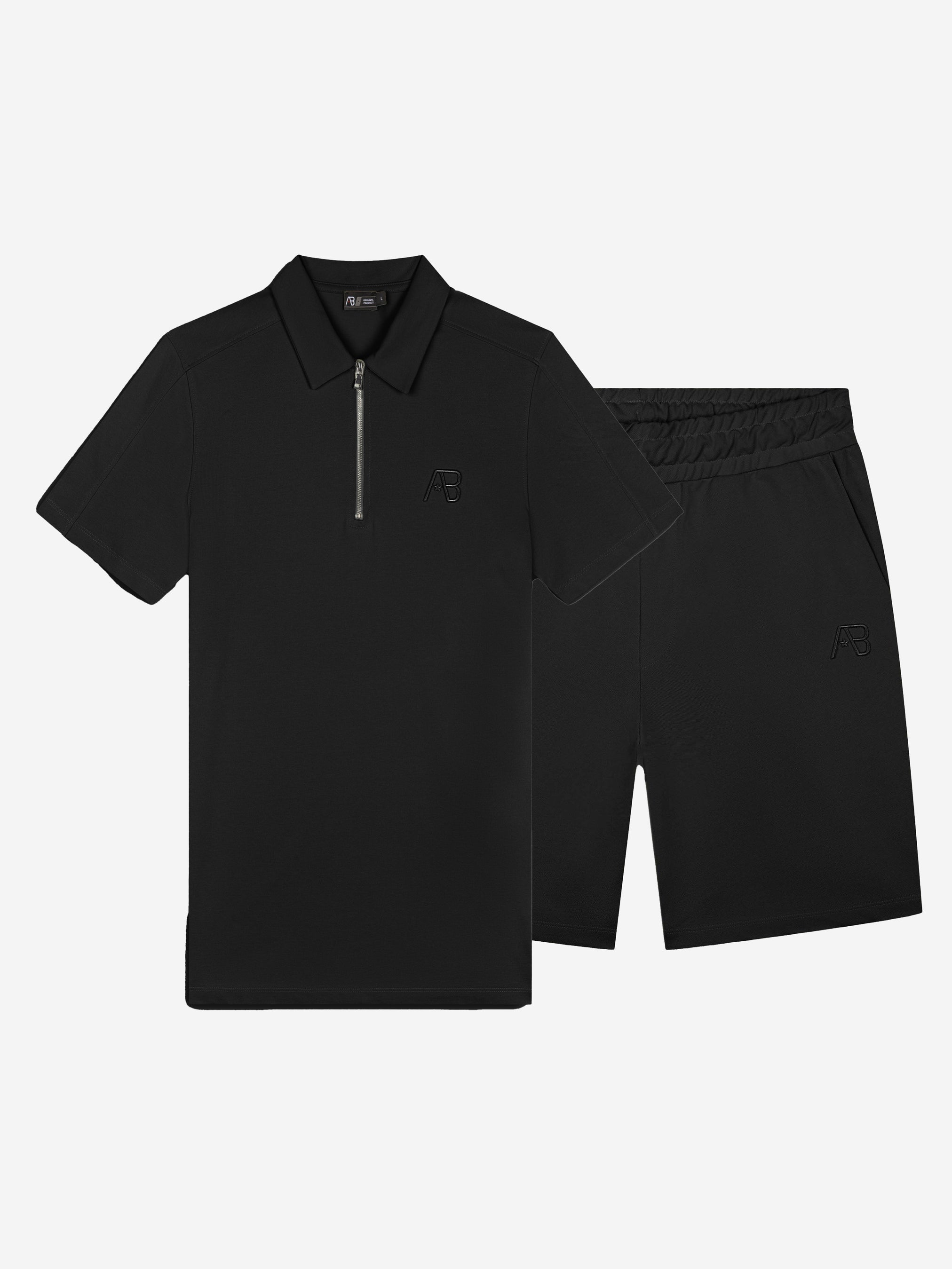 Prime Set Polo | Jet Black