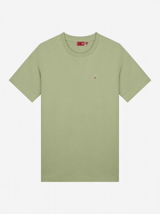 Basic Regular-Fit Tee | Sage Green