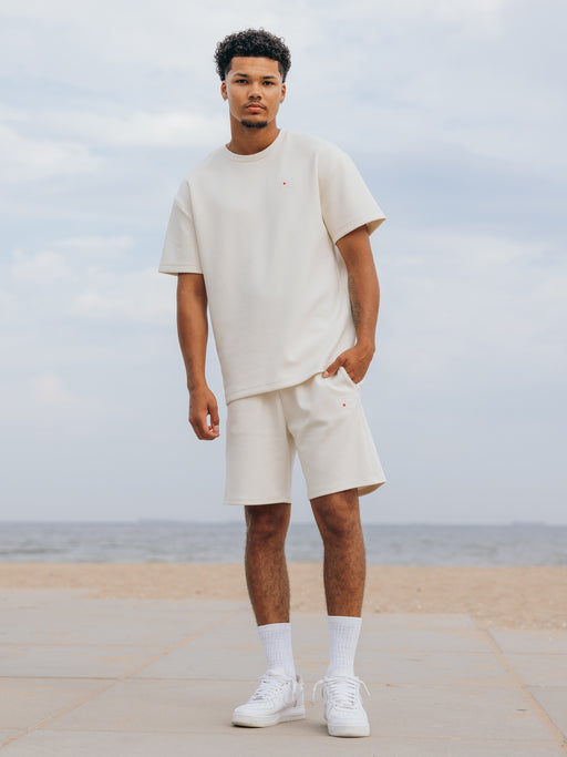 Basic Regular-Fit Tee | White Swan
