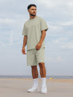 Basic Regular-Fit Tee | Sage Green