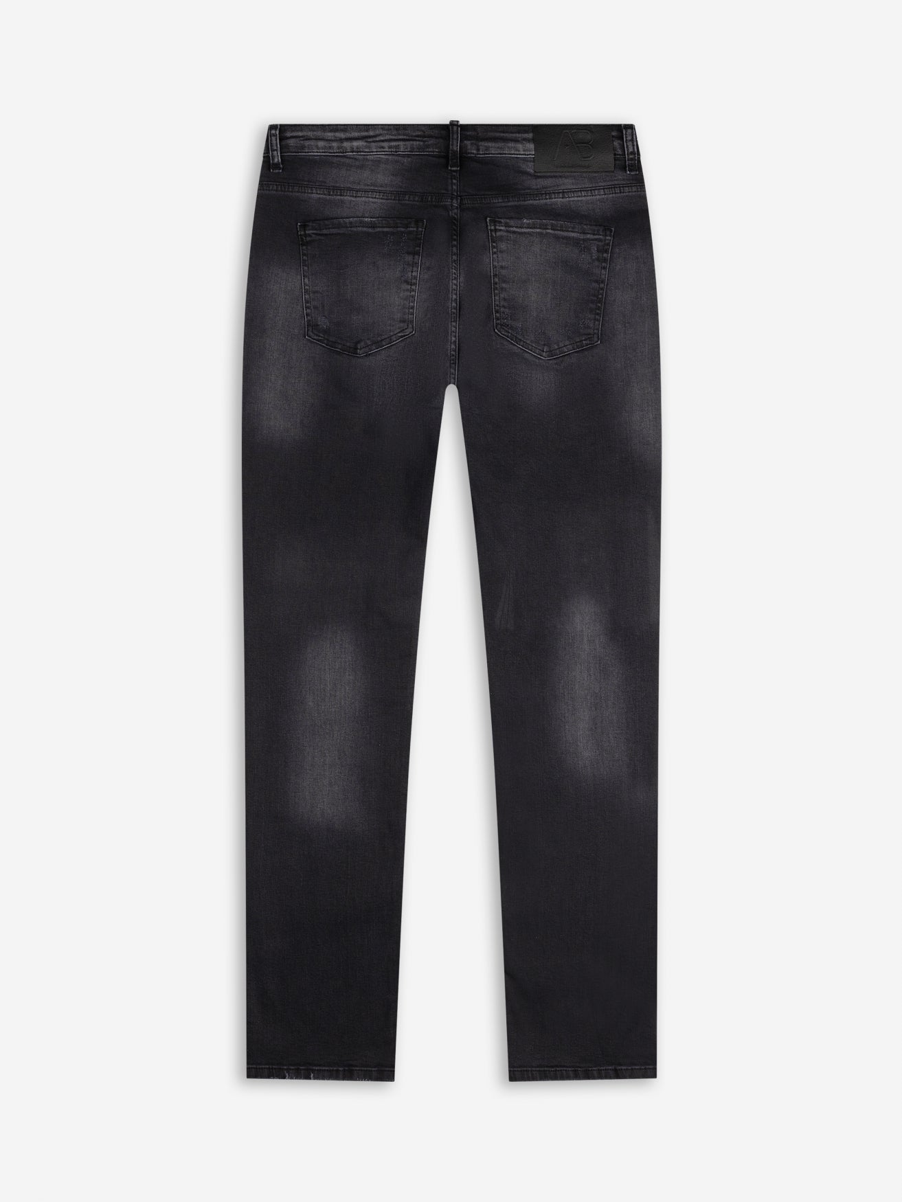 Reno Denim Jeans (Regular-Fit) | Jet Black