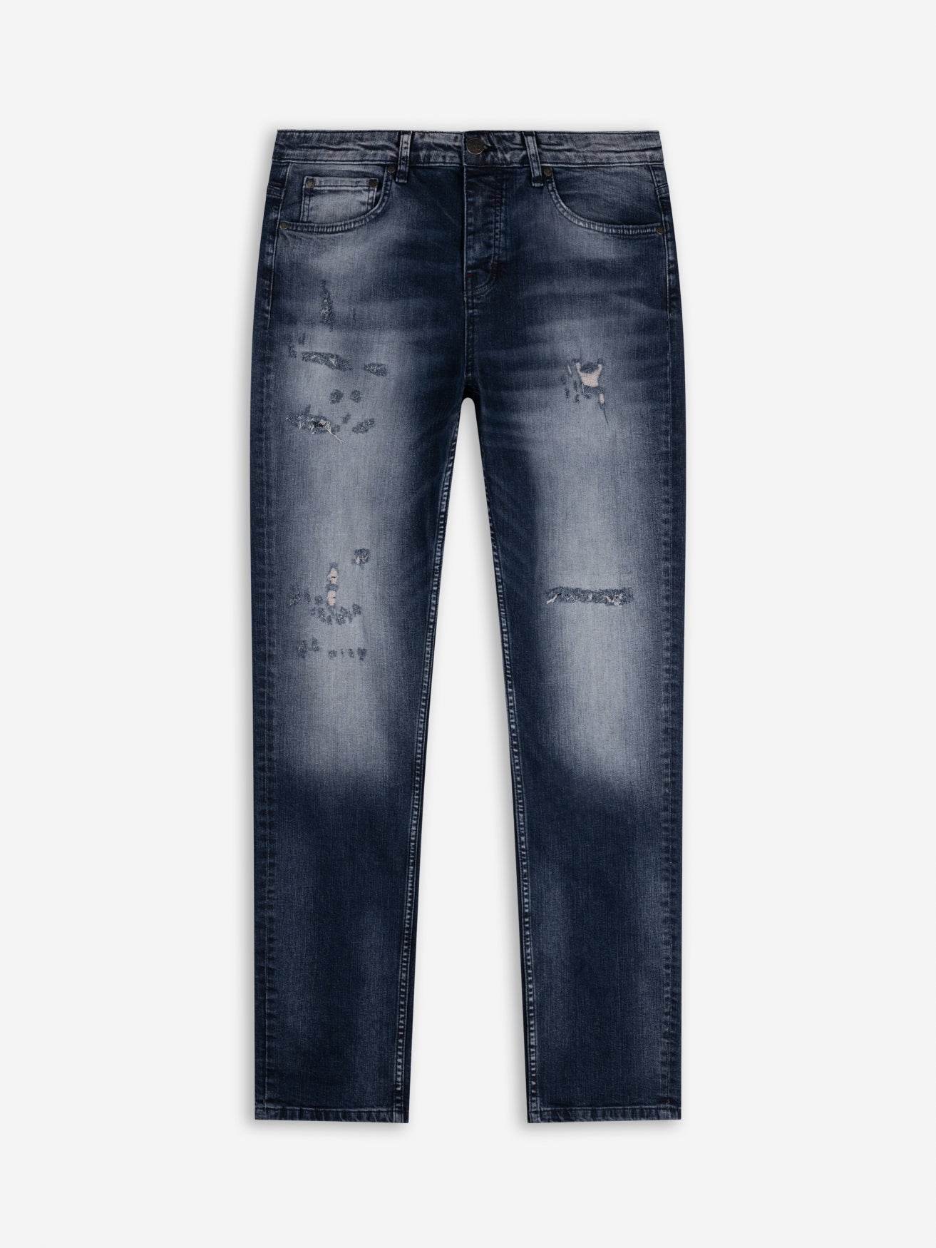 Reno Denim Jeans (Regular-Fit) | Dark Blue