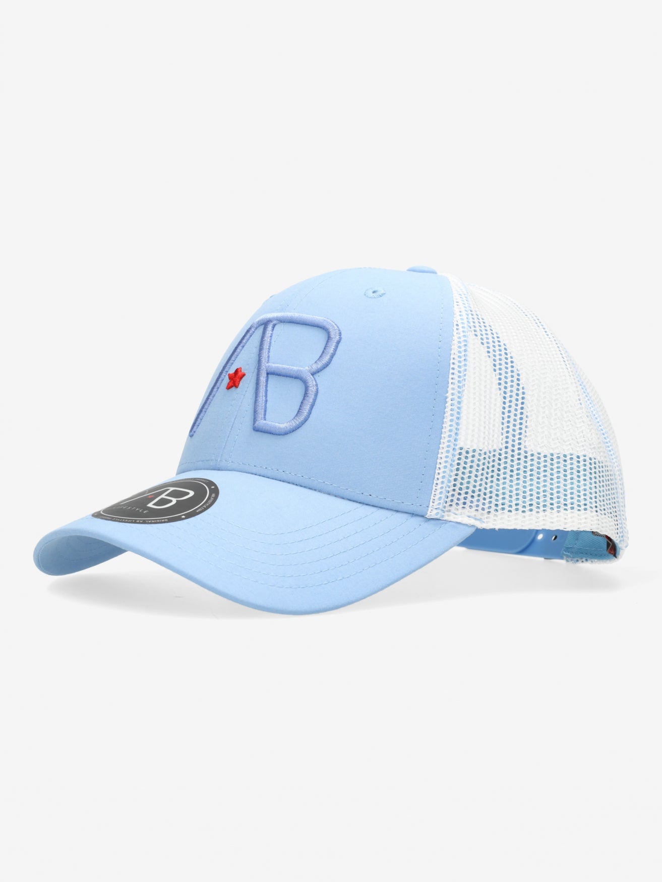 Retro Trucker Cap | Cornflower Blue