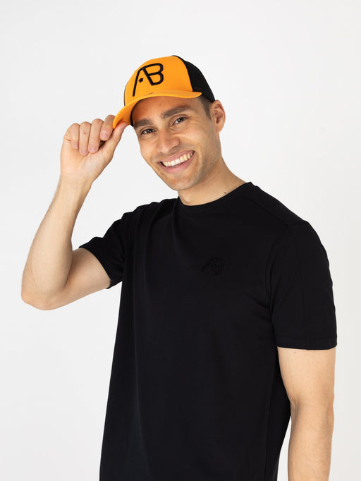 2Tone Retro Trucker Cap | Orange Pepper