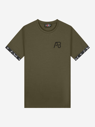 Flag Tee | Olive Night