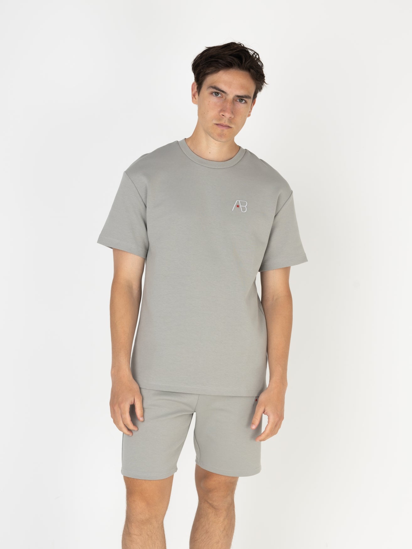 Basic Regular-Fit Tee | Limestone