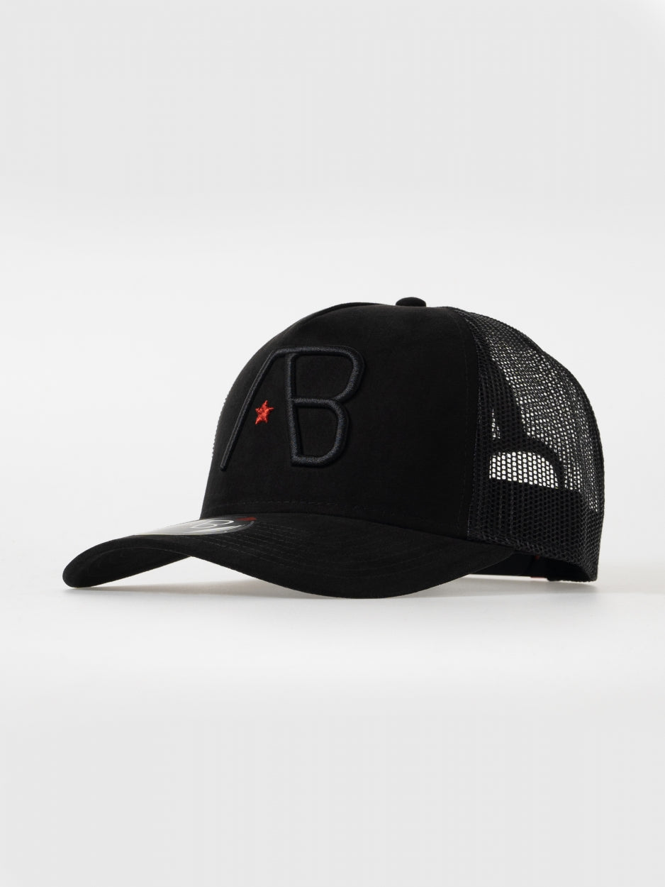 Velvet Trucker Cap | Black - AB Lifestyle